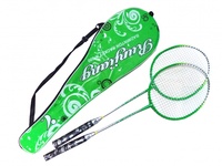 Badmintonová sada DE LUXE zelená