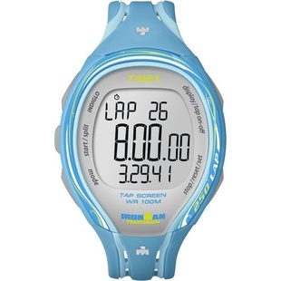 Dámské hodinky Timex Ironman Sleek Tap Screen 250 lap sv.modrá