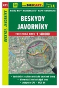 Mapa cyklo-turistická Beskydy, Javorníky - 471