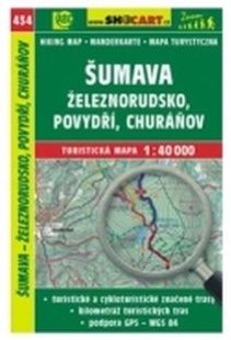 Mapa cyklo-turistická Šumava, Železnorudsko - 434