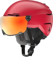 Lyžařská helma Atomic Savor AMID visor HD red