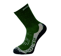 Ponožky Progress X-TREME khaki/šedé