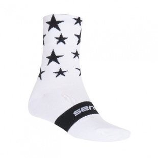 Ponožky SENSOR STARS bílo/černé