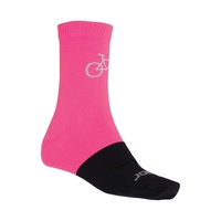 Ponožky SENSOR TOUR MERINO růžovo/černé