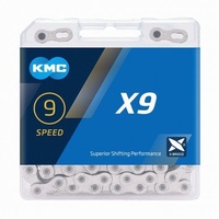 Řetěz KMC X9 Stříbrný 114čl. Box