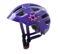 Dětská helma CRATONI Maxster Star Purple Glossy