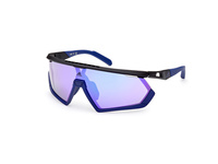 Brýle ADIDAS Sport SP0054 Matte Black/Gradient Or Mirror Violet