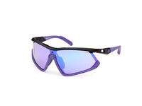Brýle ADIDAS Sport SP0055 Black/Gradient Or Mirror Violet