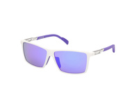 Brýle ADIDAS Sport SP0058 White/Gradient Or Mirror Violet