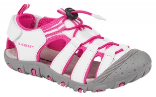 Boty dětské LOAP DOPEY sandály bílo/růžové