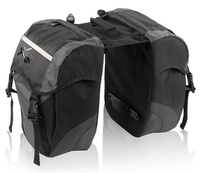 Brašna na nosič XLC BA-S36 Carry More dvojitá černá/antracit