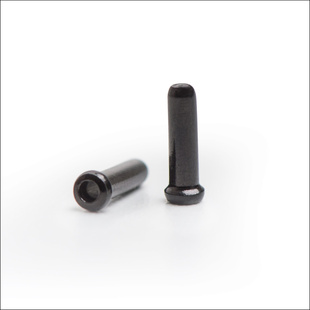 Koncovka lanka Capgo 1.00-1.80mm, černá, hliníková, 500ks