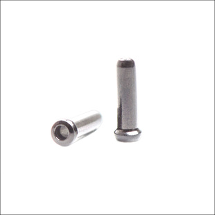 koncovka lanka Capgo 1.00-1.80mm, stříbná, hliníková, 500ks