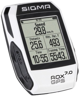 Cyklocomputer SIGMA Rox 7.0 GPS bílý