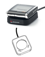 Držák computeru Sigma Sport pro připojení k PC pro BC509-1609 samostatný