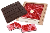 Čokoláda Malina dočervena Mixit 250g