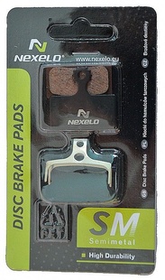 Brzdové destičky Nexelo Shimano BRM985 Semimetalické