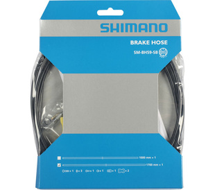 Hadička brzd Shimano SM-BH59-SB R785 1000mm+přísl. černá