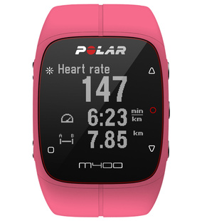 Dámský sporttester Polar M400 GPS růžový