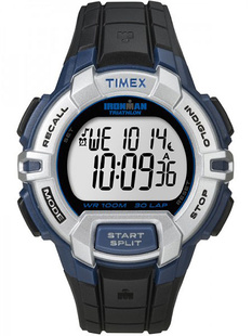 Hodinky Timex Ironman Triathlon 30 Lap černá/stříbrná