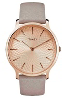 Hodinky Timex Metropolitan, s koženým řemínkem