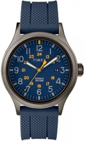 Hodinky Timex Allied™ Coastline, s modrým pryžovým řemínkem