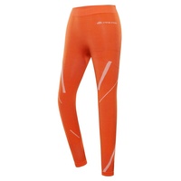 Kalhoty dámské dlouhé ALPINE PRO ELIBA funkční oranžové