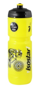 Láhev ISOSTAR 0,8 l, výsuvný vršek, ET, BIO, žlutá