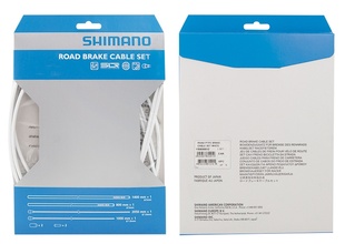 Set brzdových bowdenů a lanek Shimano DA7900 bílá