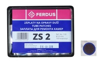 Lepení-záplata FERDUS ZS2 kulatá 25mmbox 100ks
