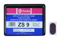 Lepení-záplata FERDUS ZS9 ovál 32x16mmbox 50ks