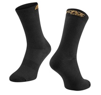 Ponožky Force ELEGANT vysoké, černo-zlaté