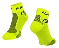 Ponožky FORCE 1, fluo-černé