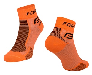 Ponožky FORCE 1, oranžovo-černé