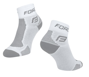 Ponožky FORCE 1, bílo-šedé