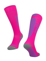 Ponožky kompresní FORCE TESSERA, růžové