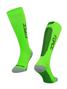 Ponožky kompresní FORCE TESSERA, zelené