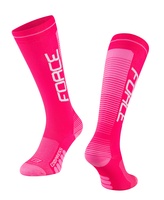 Ponožky Force COMPRESS, růžové