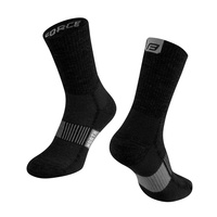 Ponožky Force NORTH, černo-šedé