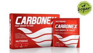 Nutrend CARBONEX energy sport tablets, obsahuje 12 tablet