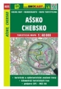 Mapa cyklo-turistická Ašsko, Chebsko - 405
