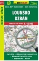 Mapa cyklo-turistická Lounsko - 411