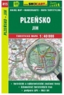 Mapa cyklo-turistická Plzeňsko jih - 415