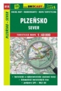 Mapa cyklo-turistická Plzeňsko sever - 414