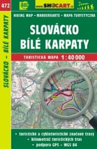 Mapa cyklo-turistická Slovácko, Bílé Karpaty - 472