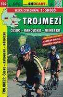 Mapa cyklo-turistická Trojmezí CZ-A-D - 502