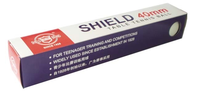 Míčky stolní tenis Acra Shield 6ks