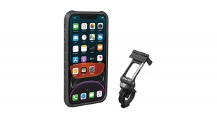 Držák na mobil TOPEAK Ridecase pro iPhone11 černo/šedý