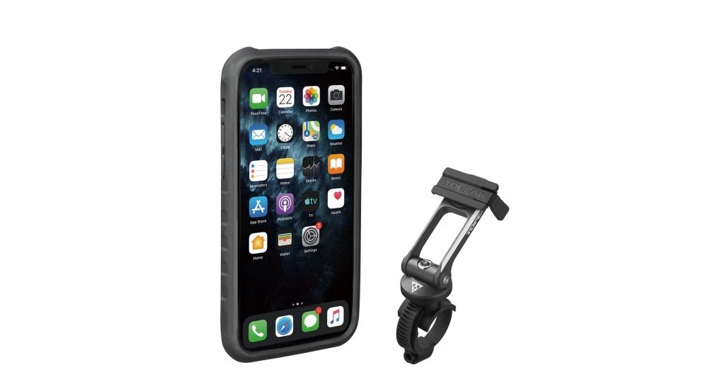 Držák na mobil TOPEAK Ridecase pro iPhone11 Pro černo/šedý