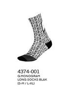Ponožky GAERNE Monogram Long black